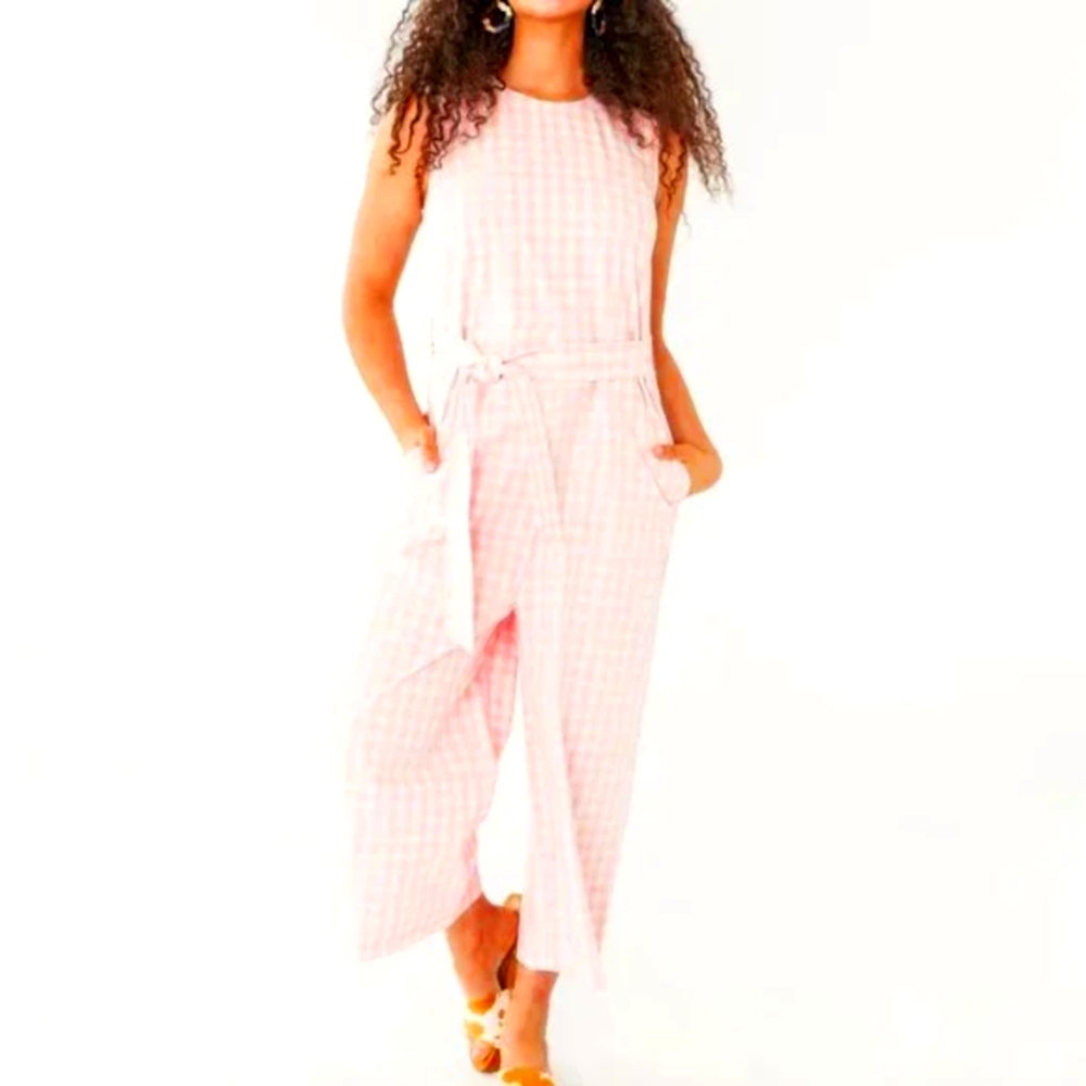 Pink ban.do Easy Jumpsuit - XL